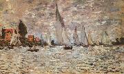 Claude Monet Regatta at Argenteuil oil